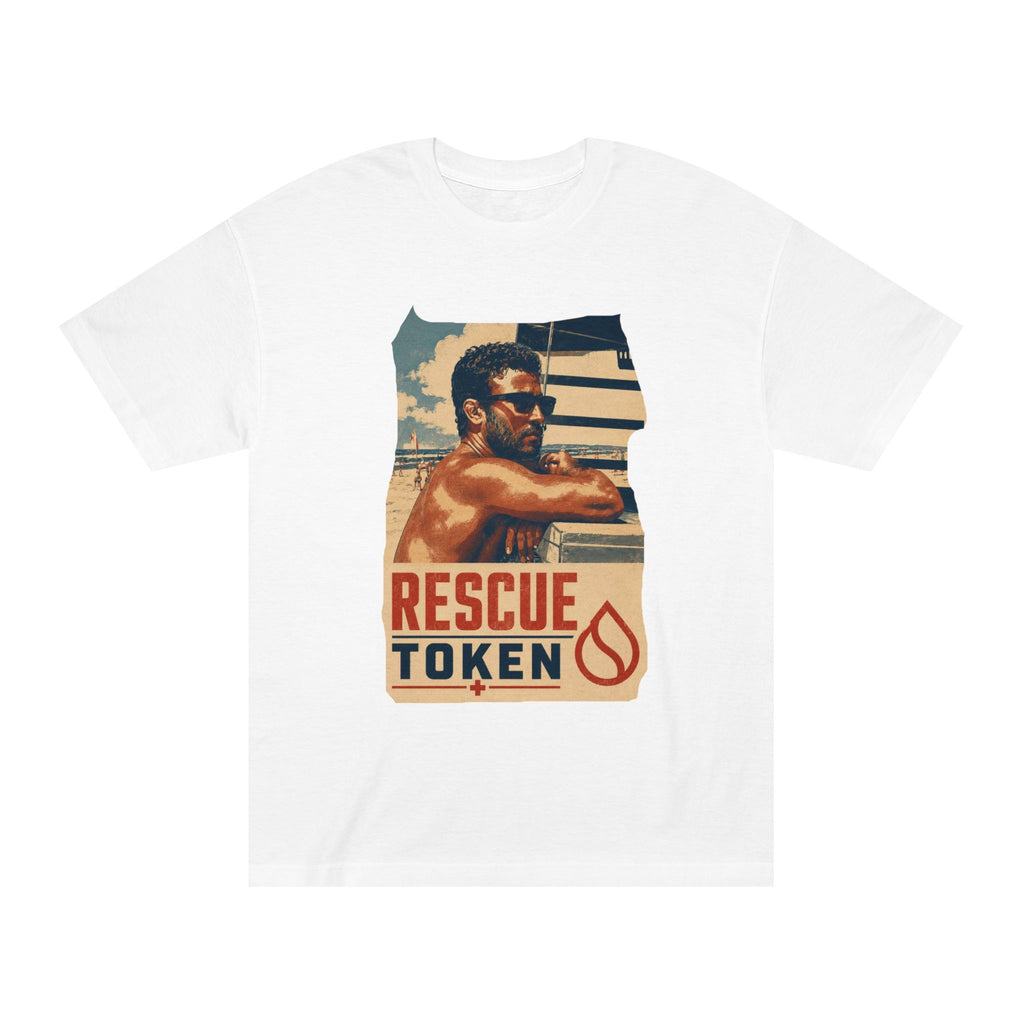Vintage Lifeguard Beach Graphic T-Shirt