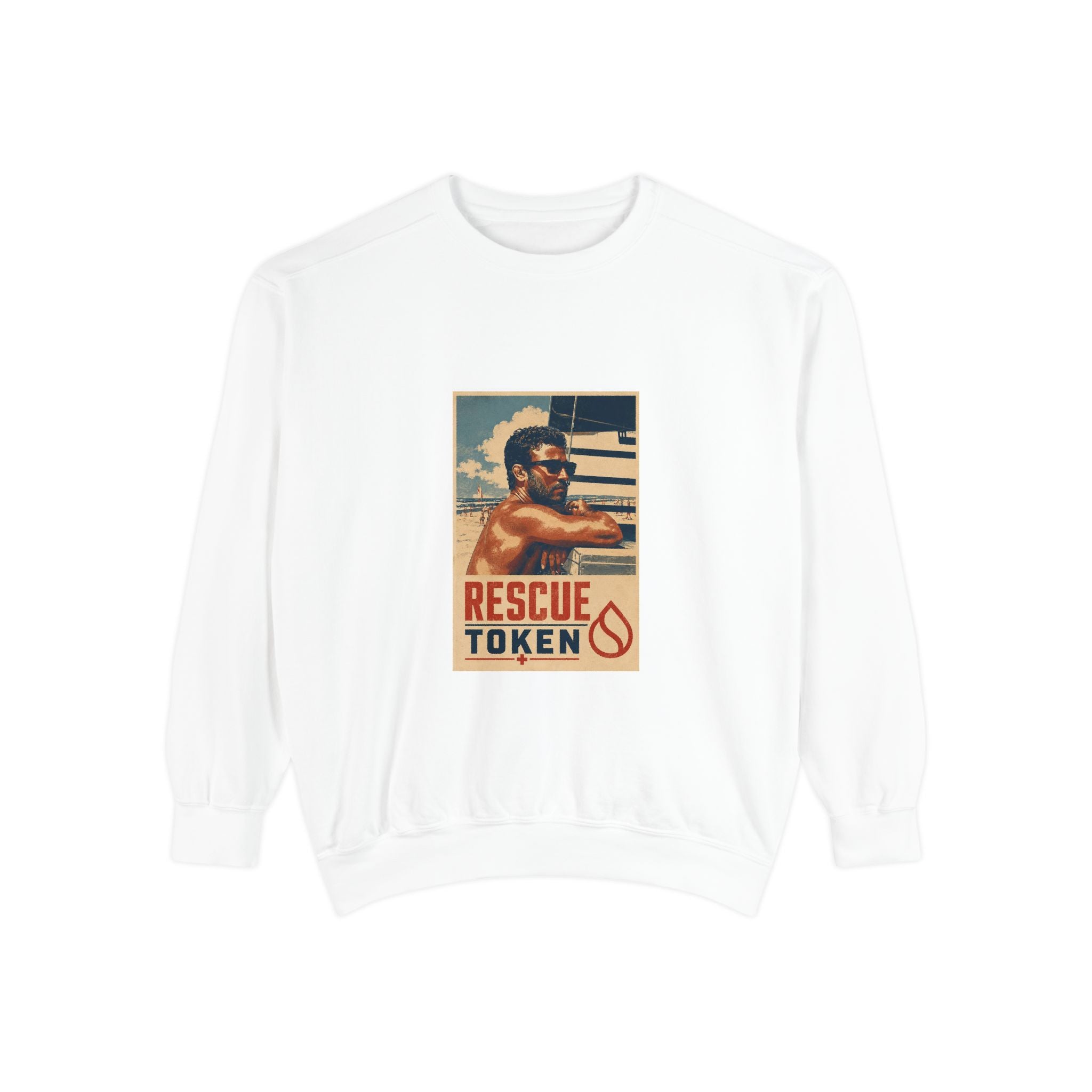 Rescue Token Retro Lifeguard Sweatshirt