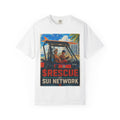 Rescue on Sui Network T-Shirt — Vintage Lifeguard Crypto Graphic Tee