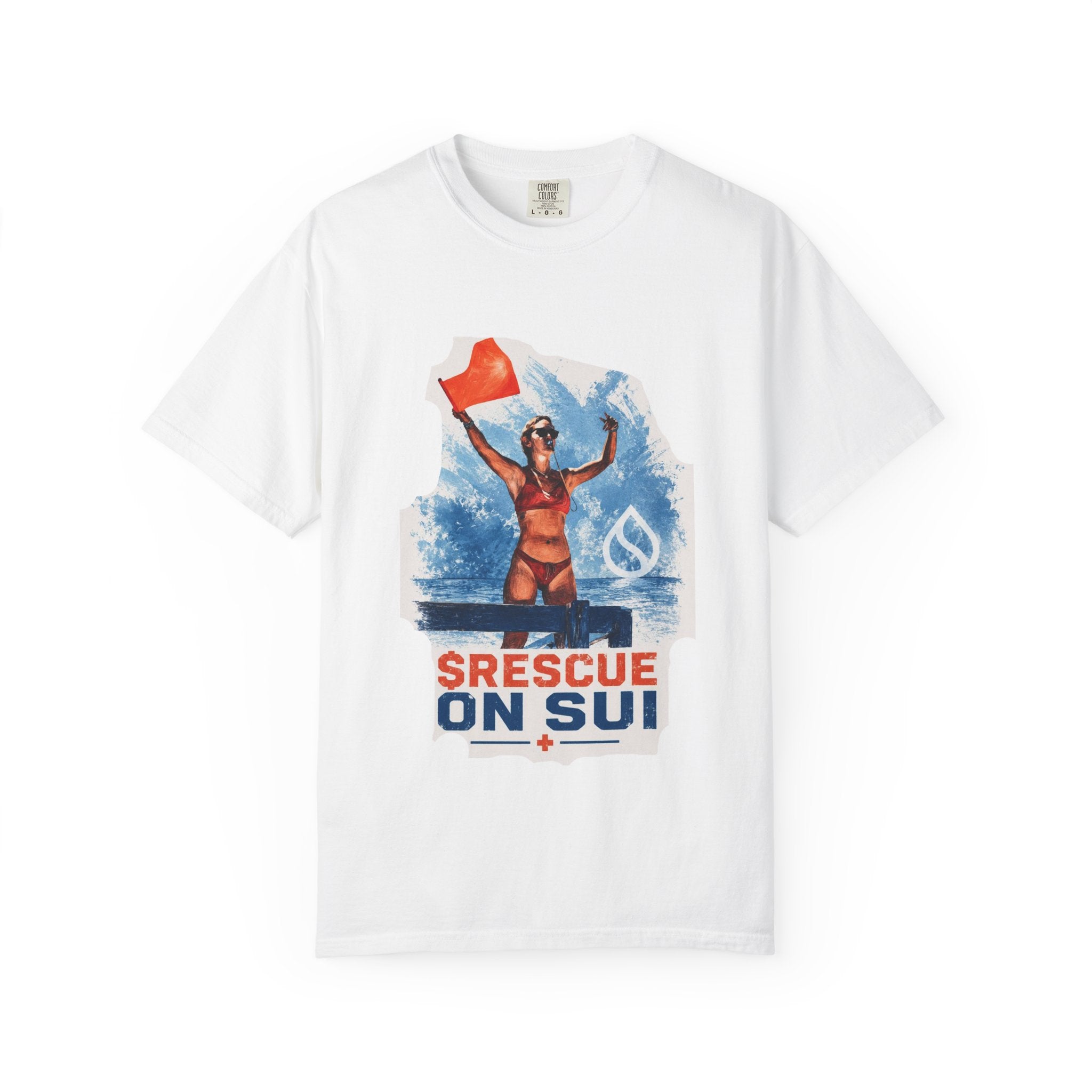 Rescue On Sui Surf Lifeguard T-Shirt