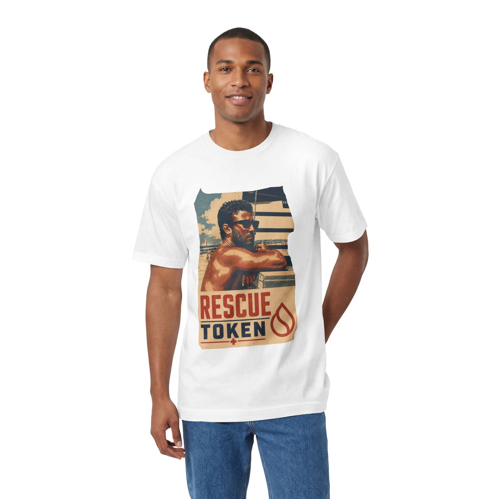 Vintage Lifeguard Beach Graphic T-Shirt