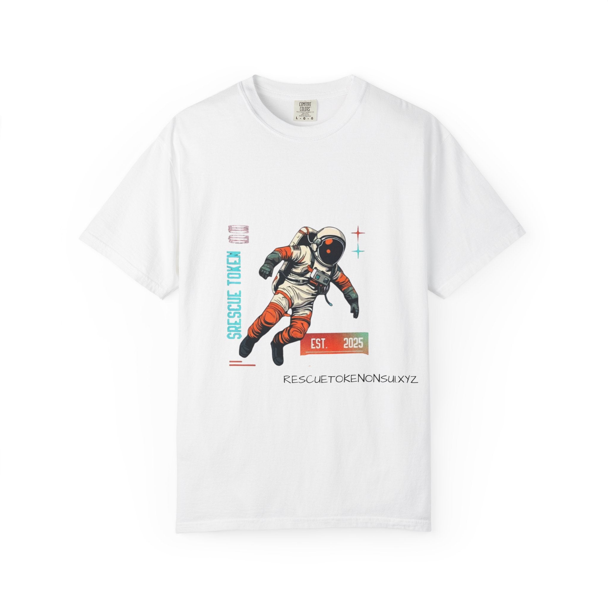 Astronaut Graphic T-Shirt — Retro Space Explorer Tee